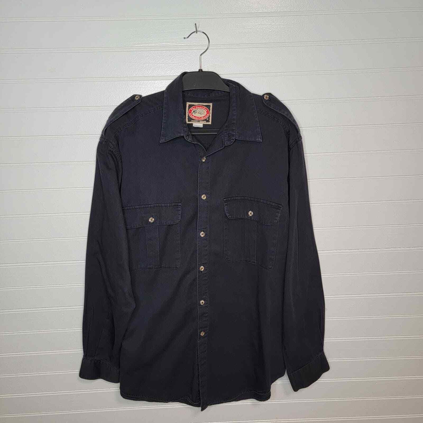 Australian Outback Collection Size XL Long Sleeve But… Gem