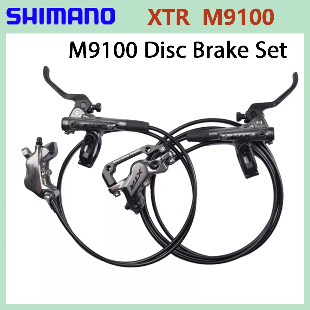 SHIMANO XTR BL BR M9100 2 Piston Hydraulic Disc Ice Tech Brake Set