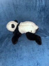 Floppy Panda Plush Stuffed Animal Bear Black White FAO Schwarz