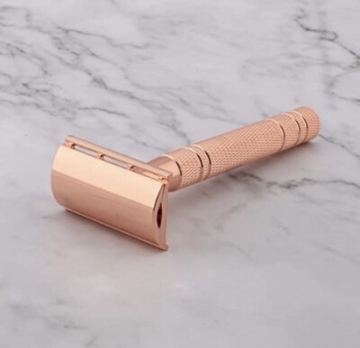 Double Edge Safety Razor| Rose Gold Safety Razor| Silber Safety Razor