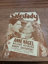 1938 Sales lady Pressbook Cover Page (A)