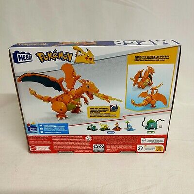 MEGA Pokemon Building Toy Kit Charizard (222 Pieces) with 1 Action Figure  for Kids 