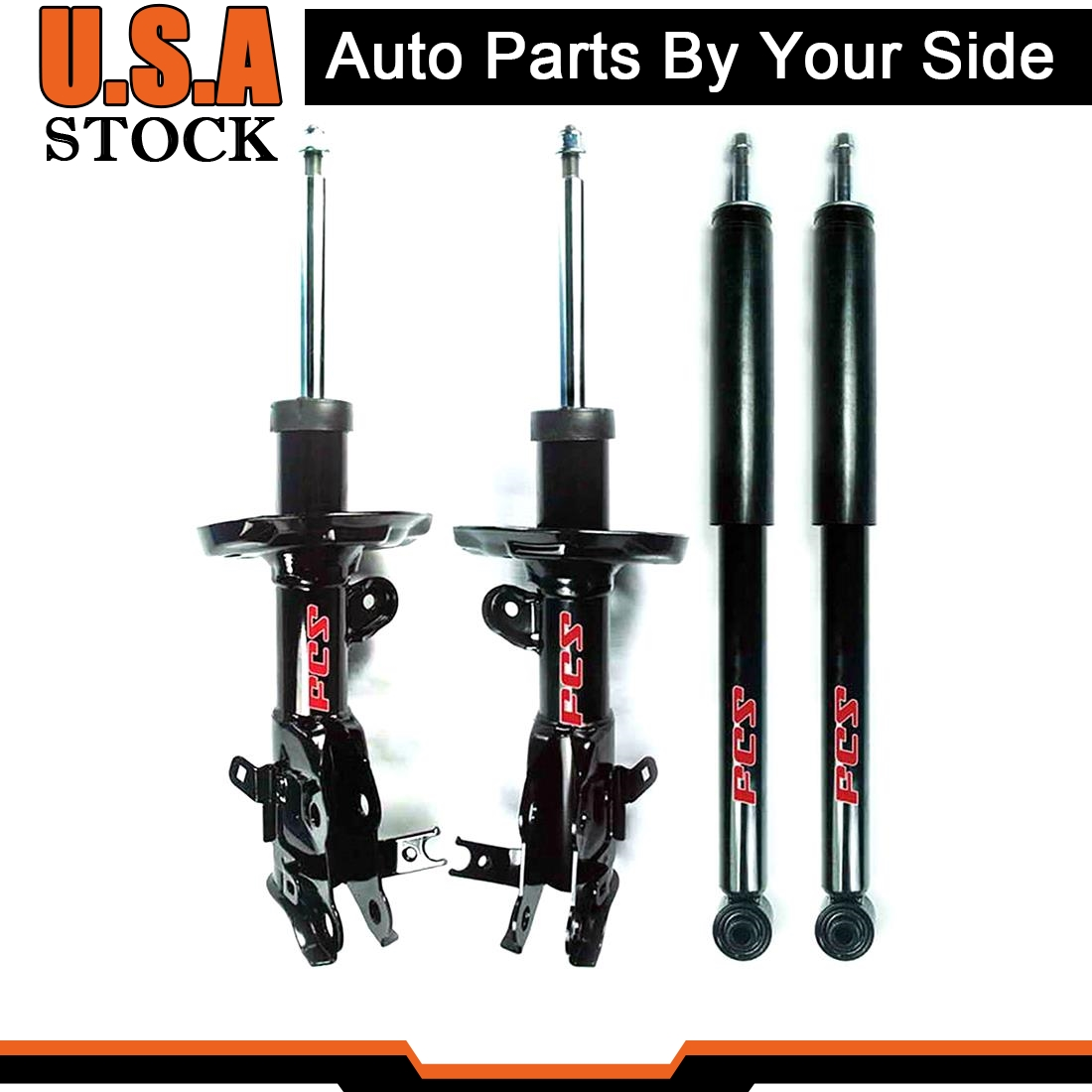 New OE Front Struts & Rear Shocks For 2012 Honda Civic Sedan_
