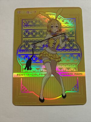 Bunny Mami Nanami Rent A Girlfriend Sexy Goddess Waifu Card Girl Holo Anime Cute