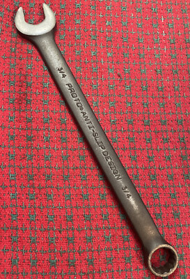Proto 3/4'' Anti-Slip Long Combination Wrench 1224BASD Black Oxide Excellent  