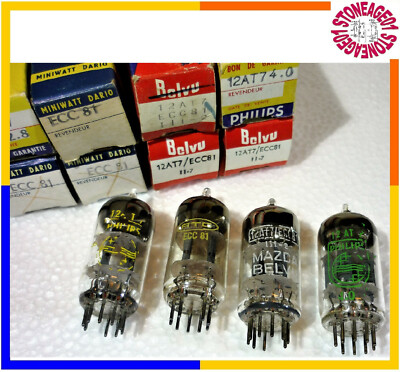 1 x EL86 / EL86F tube, Philips, Mazda, Miniwatt, Siemens, NOS, NIB, 1