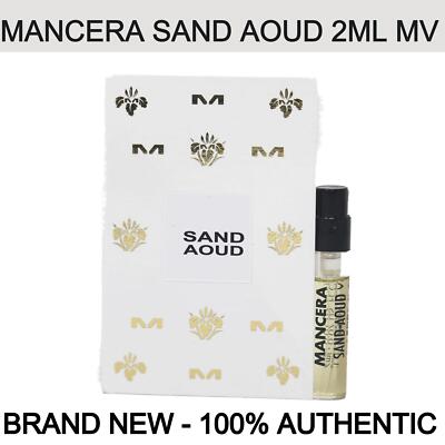 Mancera Sand Aoud Unisex Eau de Parfum Vial 0.07oz/2ml - Brand New