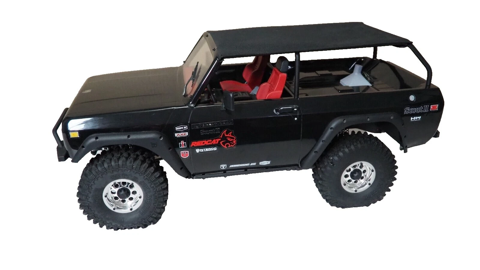 Negro coches RC escala 1:10 Redcat Racing/Camiones/Motocicletas