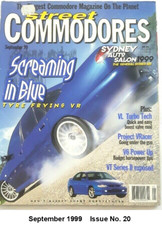 Australian Street Commodores Magazine   September 1999    Issue No. 20