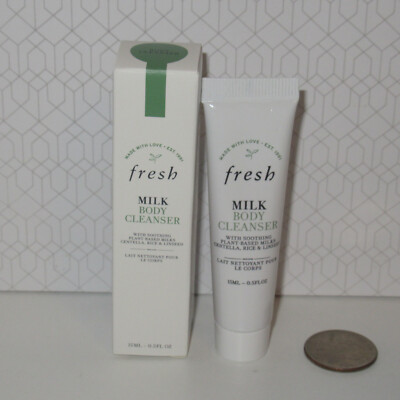 NEW FRESH MILK BODY CLEANSER Travel Size 0.5oz 15ml
