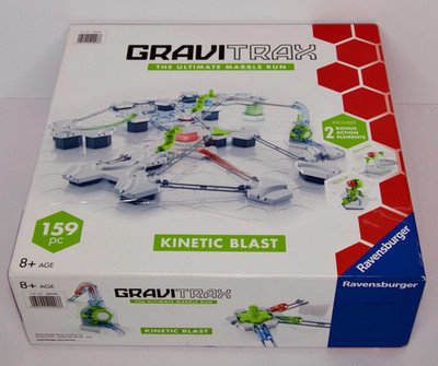 GraviTrax 159-Piece Kinetic Blast Marble Run STEM Learning Set Ages 8+ Complete