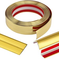 22 Feet Flexible Inside  Outside Corner Trim Molding, Peel and Stick Molding...