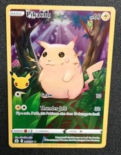 Pokemon TCG Pikachu Full Art Holo Celebrations English 2021 Lightly Played 5/25 on eBay
