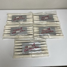VTG Lot of 5 Dozen BURMAX White Cold Wave Rods Perm 356