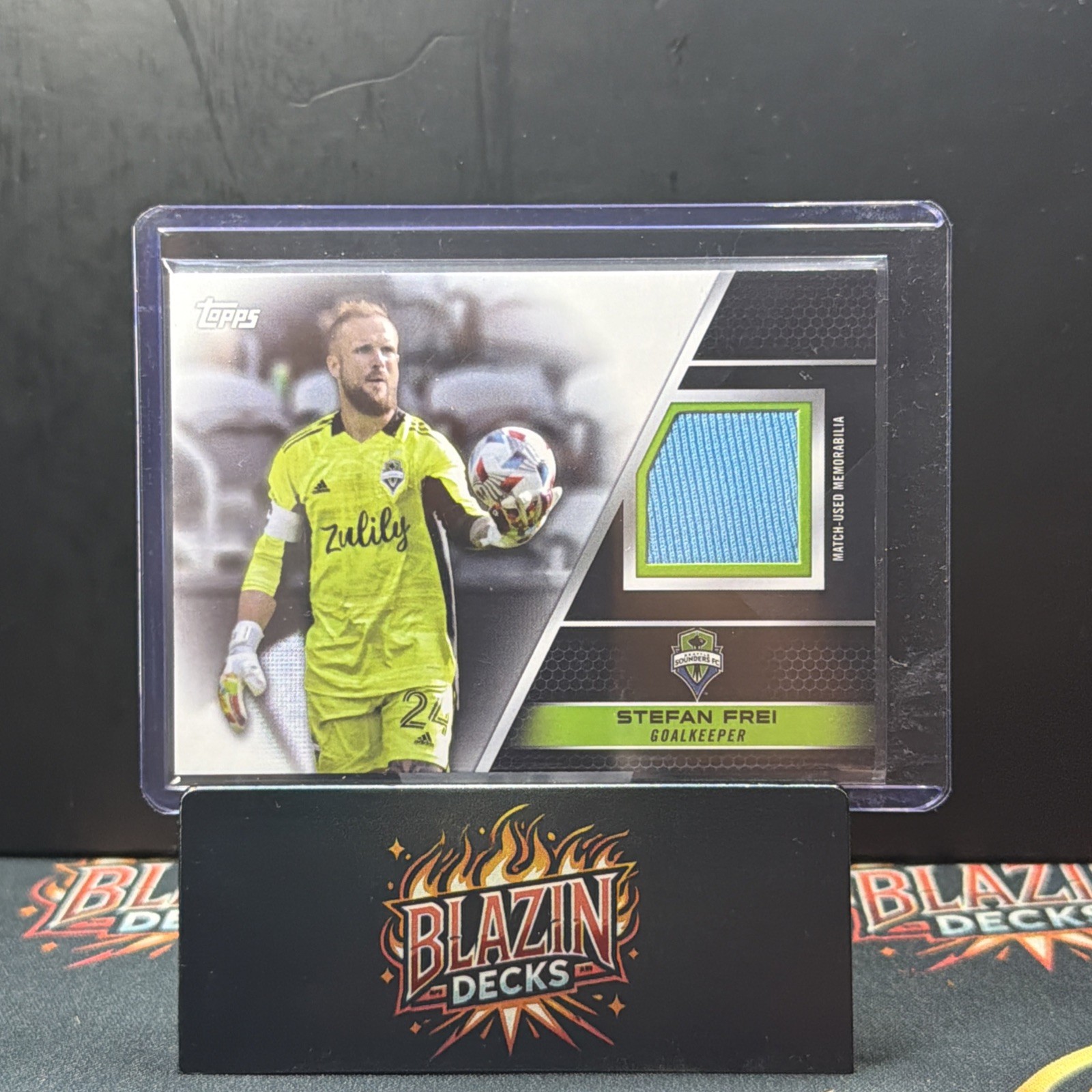2022 Topps MLS #R-SF Stefan Frei MLS Relics /1300