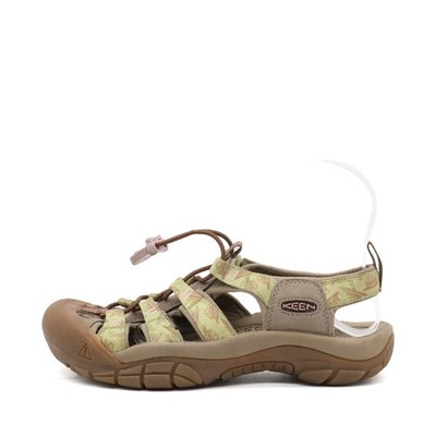 KEEN Damen 1027455 Sandalen Beige/Grü Textil Trekking Outdoorsandalen EU 37.5