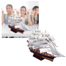 Papier Segelboot Schiff Kits DIY Schiff Handwerk f&uuml;r Kinder Erwachsene