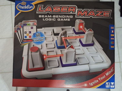 Spiel, Gesellschaftsspiel, Laser Maze, Thinkfun, Logic game
