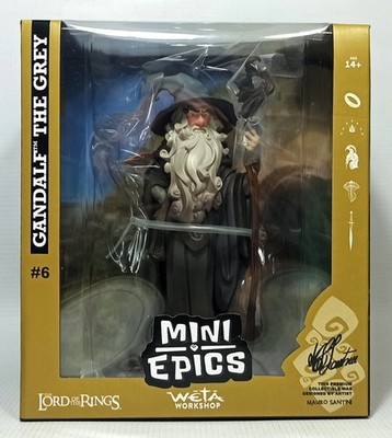 WETA WORKSHOP 2022 MINI EPICS # 6 LORD OF THE RINGS LOTR GANDALF THE GREY FIGURE