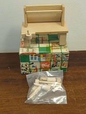 Sevi vintage mobili in legno banco attrezzi giocattolo sevi 2754 d'epoca - nuovo