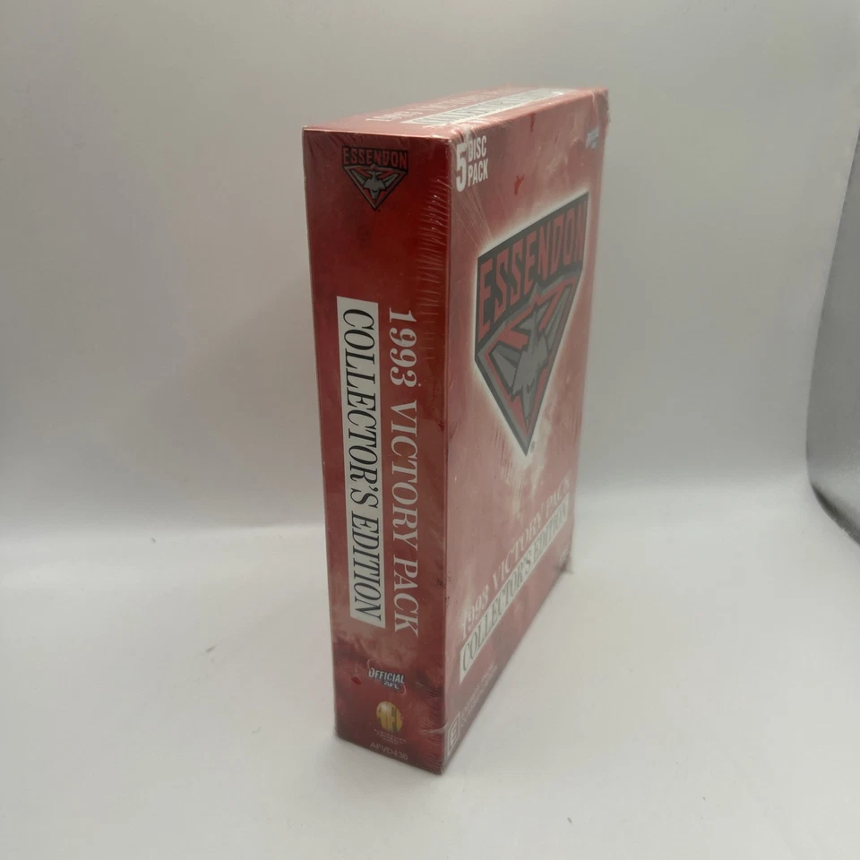 AFL Essendon Bombers 1993 Victory Pack + Great Thrashings, Brand New And Sealed - Image 3 of 4