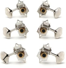 Grover Sta-Tite 97 Series Vertical Tuning Machines Set - Nickel