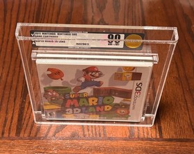 Super Mario 3D Land (3DS, 2011) NEW SEALED Graded VGA 90!