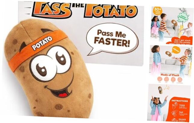 Potato Pass The - Hilariously Wild & Fun Kids Game - Easter Gift for Kids