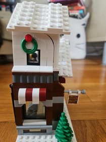 LEGO Winter Toy Shop (10249) Winter Village Incomplete + 2021 Advent *READ DESC*