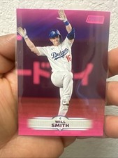 2025 Topps Stadium Club #125 Will Smith Pink Parallel Los Angeles Dodgers SP