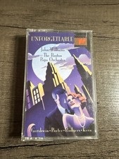 BOSTON POPS ORCHESTRA "Unforgettable" John Williams Cassette Tape
