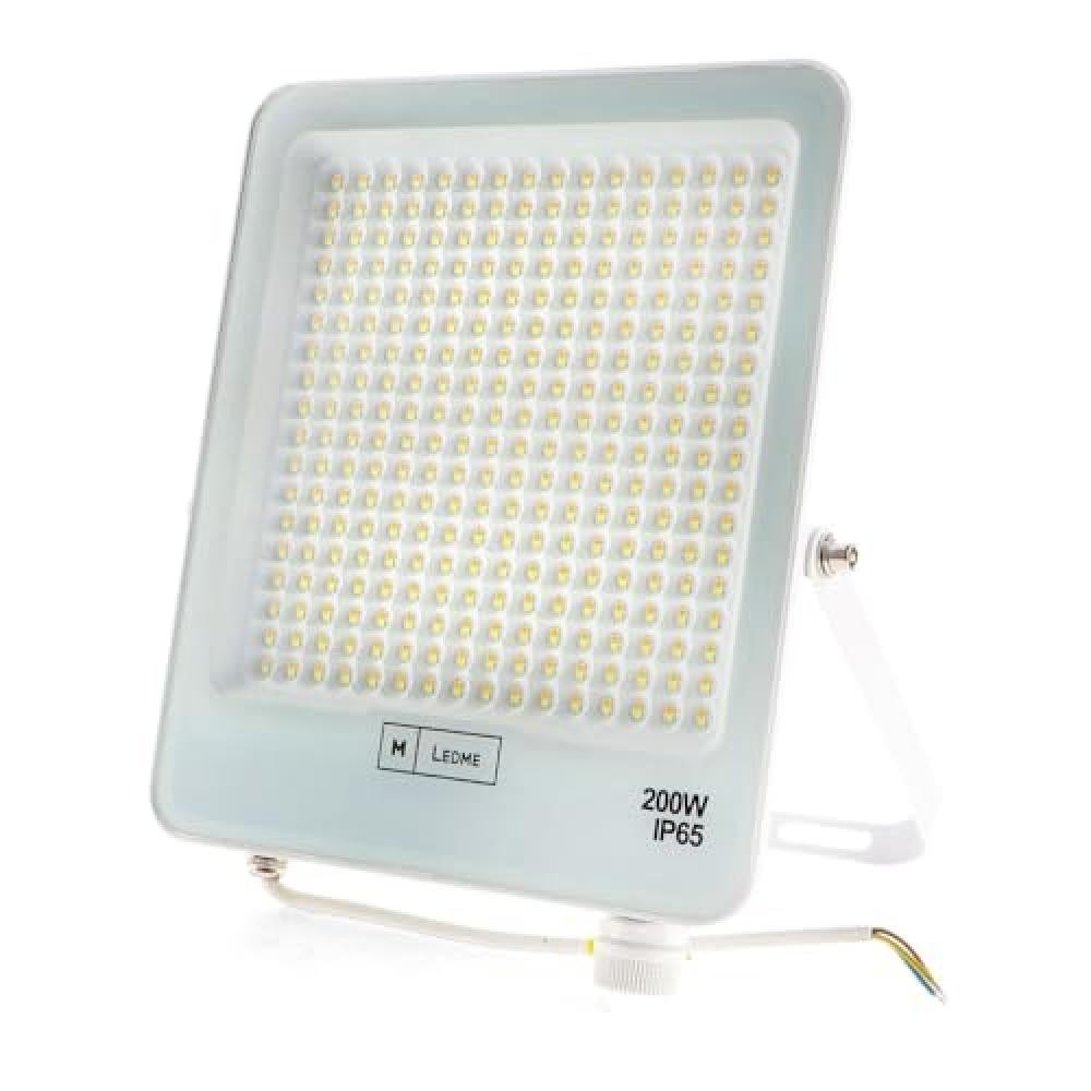 Faretto LED 200W M Ledme Napoli Plus Bianco IP65 - Proiettore Esterno Professionale