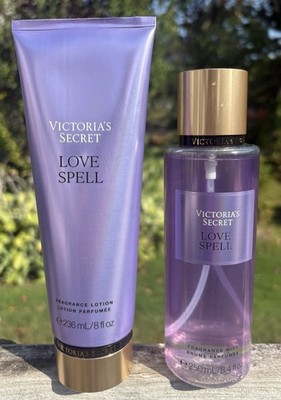 Victoria's Secret LOVE SPELL 8.4 oz Body Mist and Lotion - Set | eBay