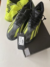 Adidas X Crazyfast Injection.1 Indoor Soccer 'Solar Yellow' Men s 9.5 W 10.5