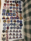 Vintage Lot of 73 World War 2 US Post WW2 Military Patch Lot Estate Find Patches