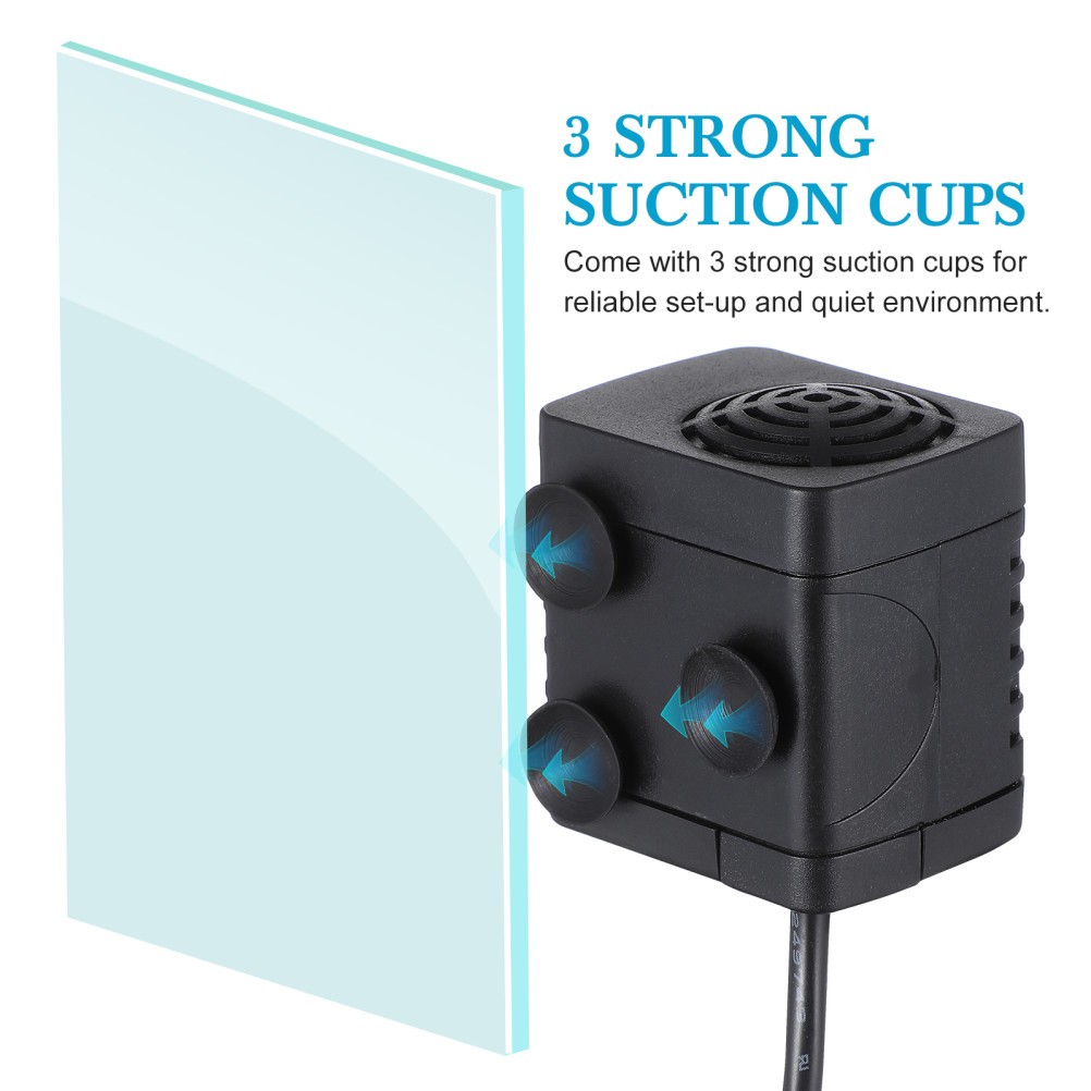 12 V250L/H Small Submersible Water Pump Aquarium Mini Fish Tank Oxygen