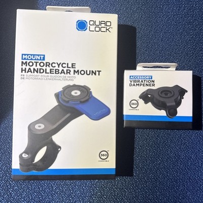 QUAD LOCK Motorcycle / Moto Handlebar Mount + Vibration Dampener