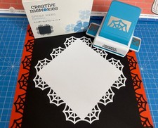 Creative Memories SPIDER WEBS Frame/Border Punch - New In Box