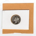 1917   Mercury Silver Dime   AC