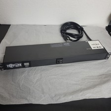 Tripp-lite PDUMH15-6, 13 Outlet Metered Power Distribution w 6' Cord, Used