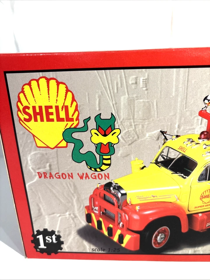 Camión de remolque First Gear 1960 B-61 Mack Shell escala 1:25 INV# 3723 NUEVO EN CAJA Foto 3 de 4