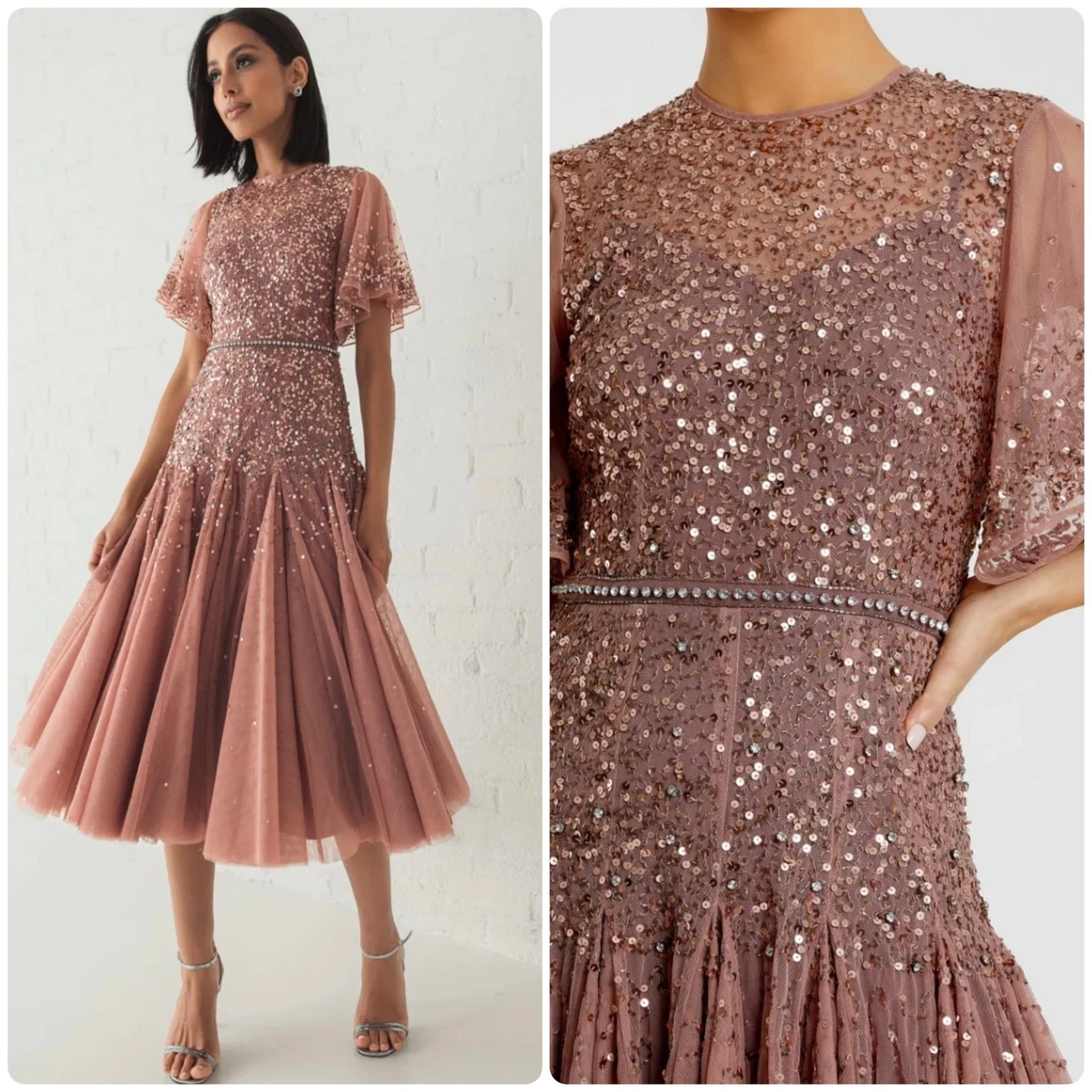 drop waist beaded cocktail dress In Women's Dresses for sale Style:Style C