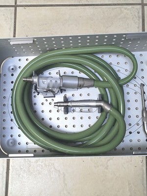 Medtronic Midas Rex MR7 PM700 Druckluft Bohrsystem AA10 AS10 getestet funktioniert