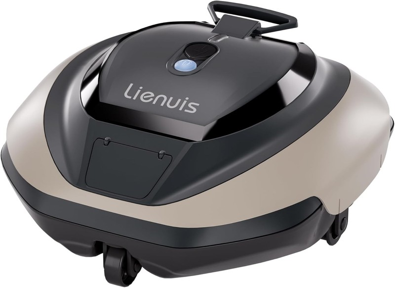Cordless Robotic Pool Cleaner with 4400mAh Battery,Pool Vacuum for Above Ground