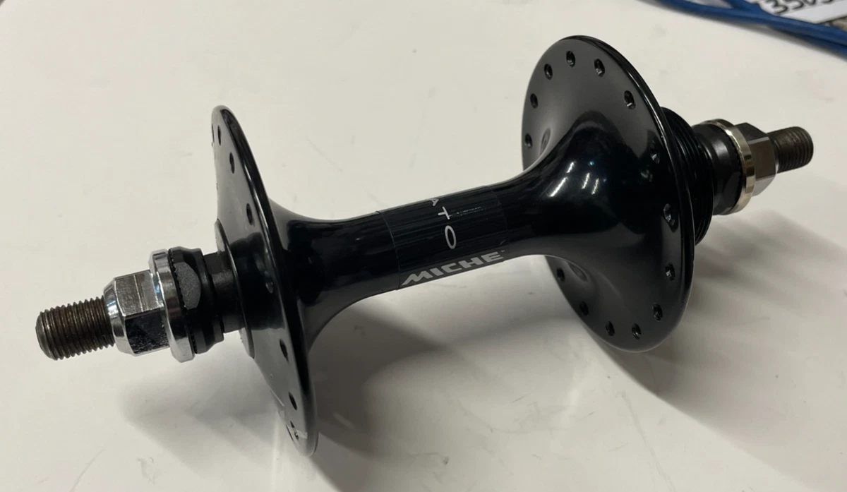 Moyeu Arrière Miche Primato Syntesi - 36 Trous - Compatible Shimano - Noir Aluminium - Neuf Sous Boîte