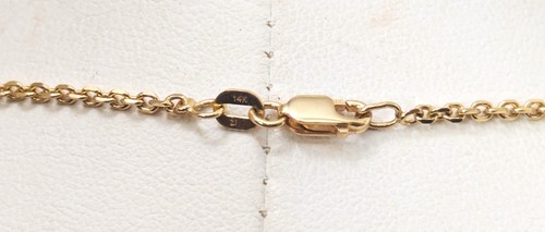 14K Gold Chain, 16 '' Long - Picture 3 of 4