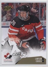 2015 Upper Deck Team Canada Juniors Gold Lawson Crouse #38 0f2