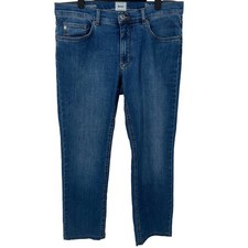 Brax Style Cooper Mens Blue Denim Jeans Strai...