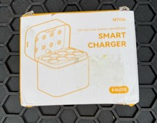 8 PCS 1.5V 3400mWh Rechargeable AA Lithium-ion Batteries  Type C Charging Dock