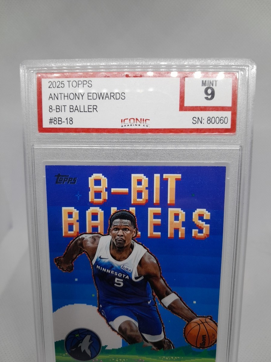 2025-26 Topps - 8-Bit Ballers Anthony Edwards #8B-18 for sale